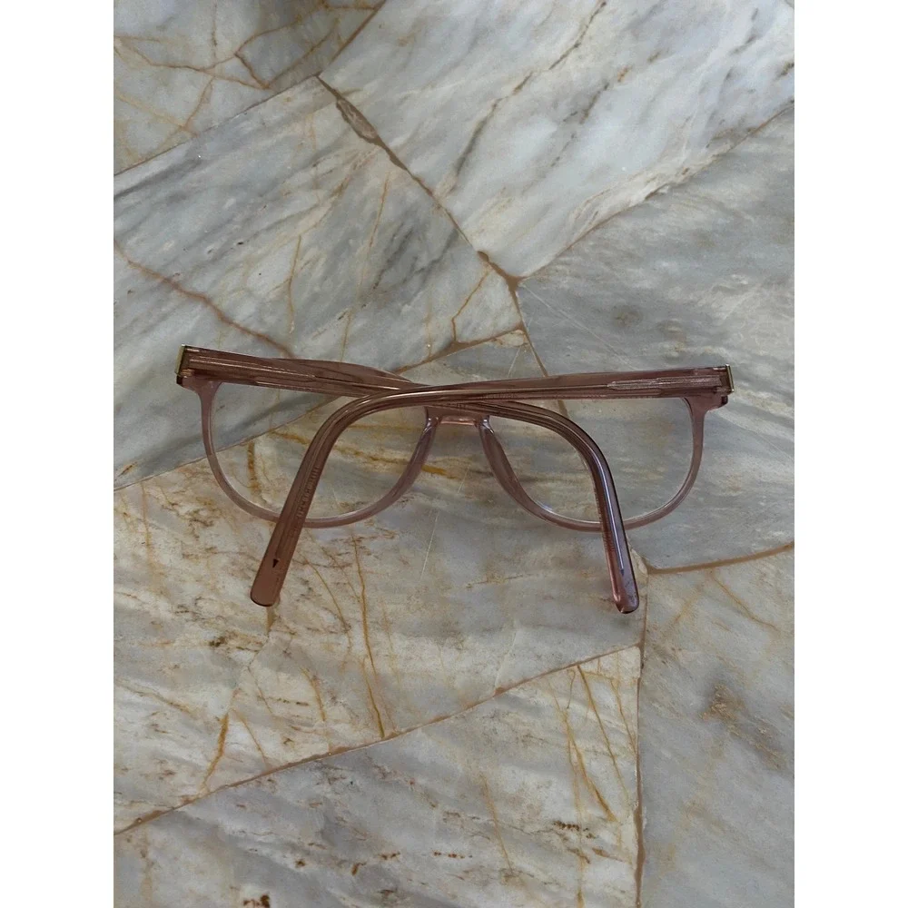 Bio-eyes BE221 Mauve Pink Oval Bifocal Eyeglasses Retro Frames